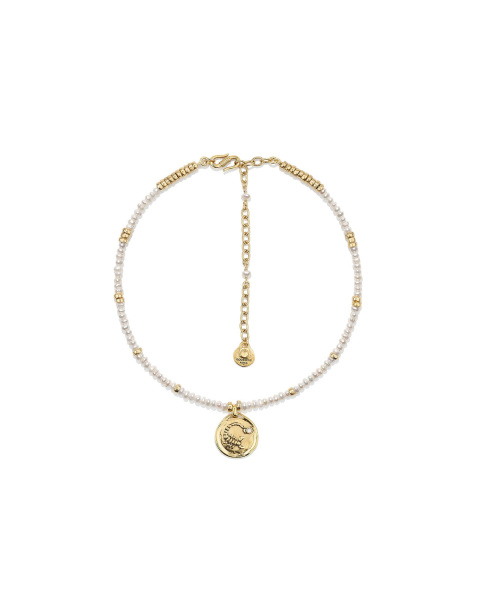 Collier Astro Scorpion Perles Collier Astro Scorpion Perles