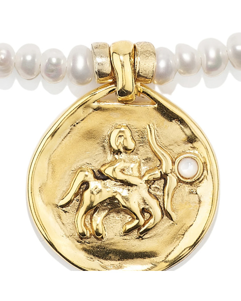 Astro Sagittarius Pearl Necklace