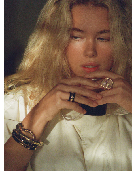 Bague Nazca noire Bague Nazca noire