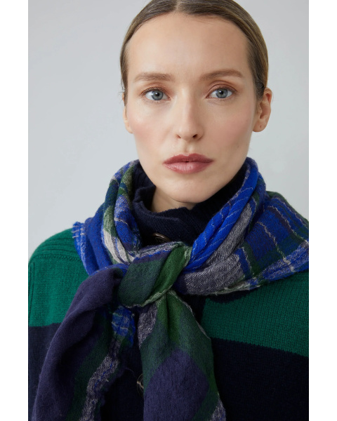 Scarf No. 752 Royal blue