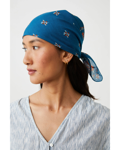 Foulard Fichu N°652 Indigo