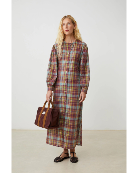 Mini Cabas N°45 Canvas Garnet