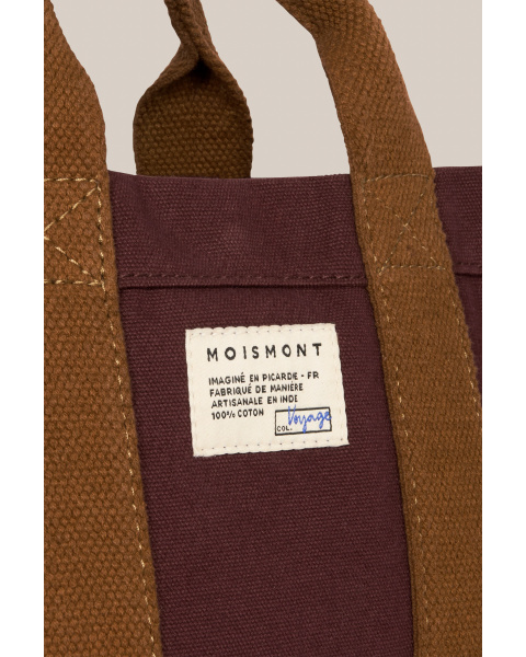 Mini Cabas N°45 Canvas Garnet