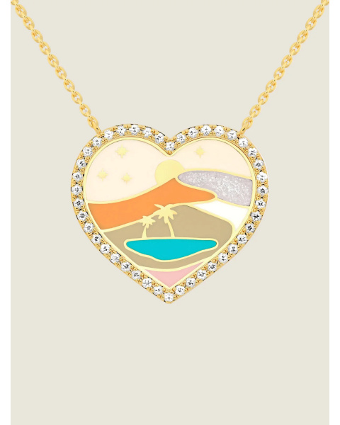 copy of Collier Désert Rose magnetic