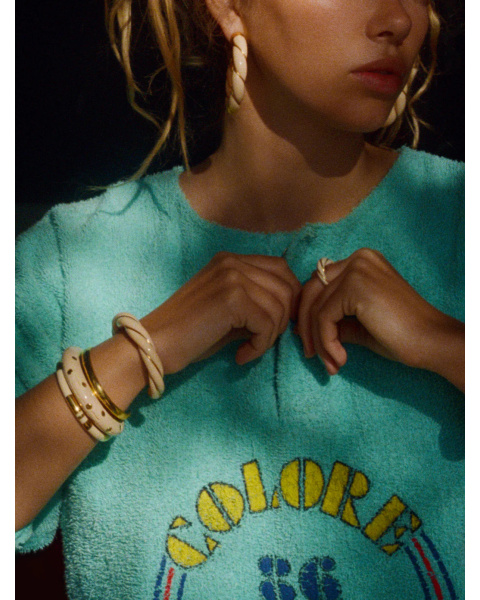 Caftan Moon Studded Bangle Caftan Moon Studded Bangle