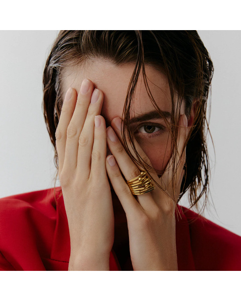 Bague Yugi 7 Rangs - Gold