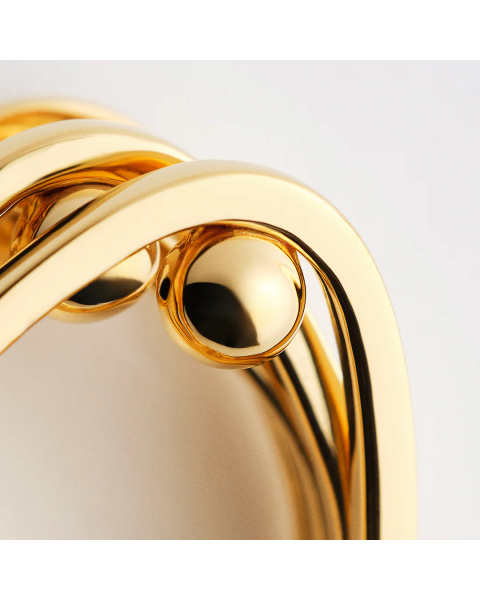 Bague Yugi 4 Rangs - Gold