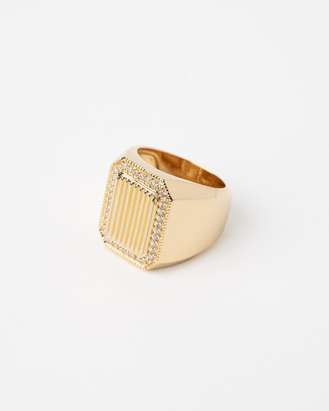 Bague Ribbed