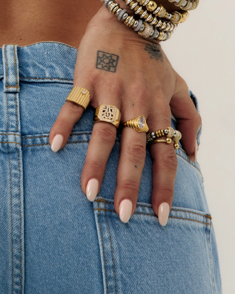 copy of Bague Ribbed