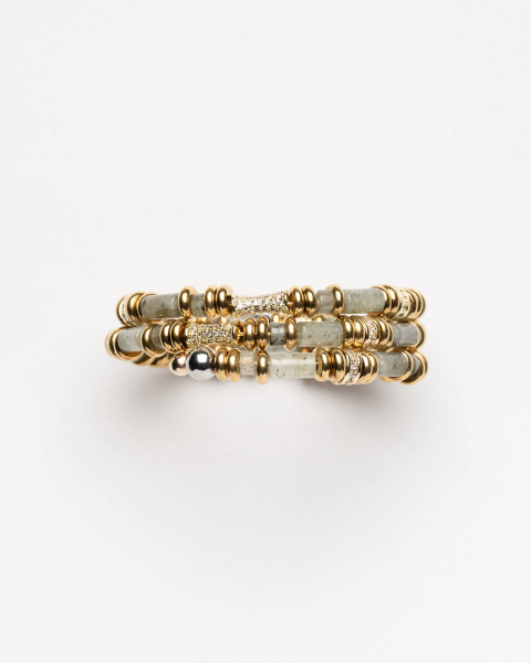 Bracelet Yara Shiny Gris