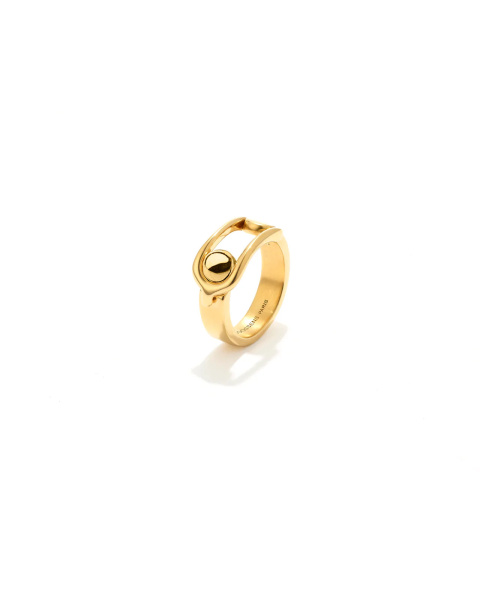 Bague Boucle Doré