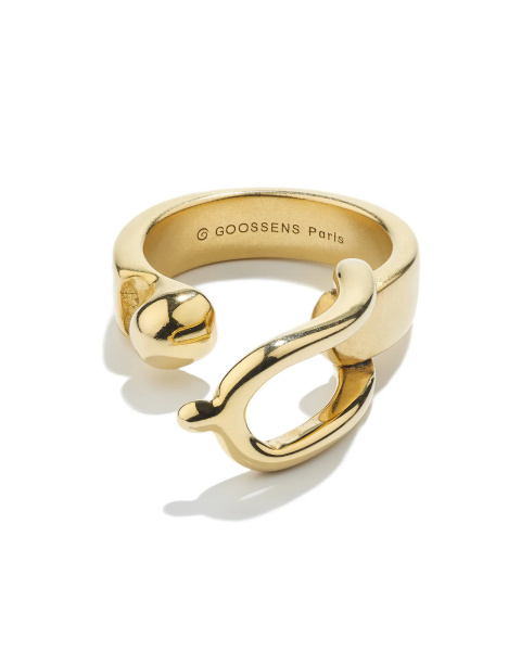 Bague Boucle Doré