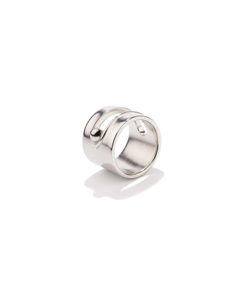 Bague Large Boucle Palladium Bague Large Boucle Palladium