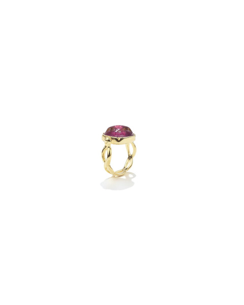 Bague Carrée Cabochon Raisin Bague Carrée Cabochon Raisin