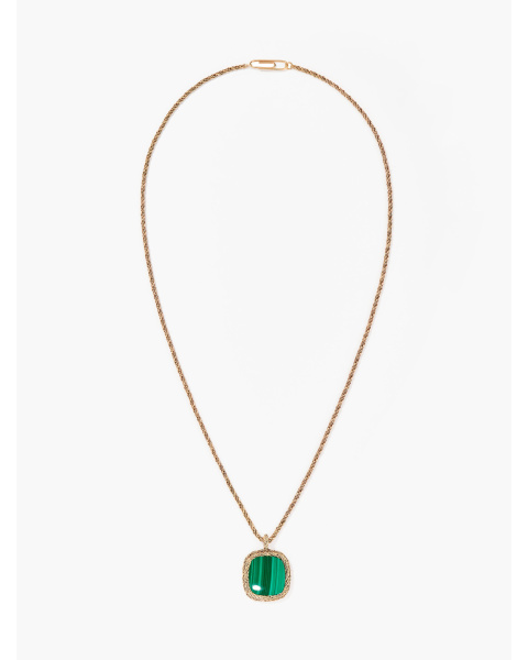 Sautoir Miki Malachite