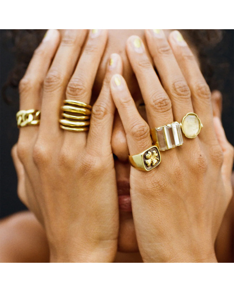 Triple Stones Ring Triple Stones Ring