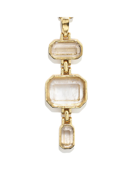 Pendant Necklace Stones 3 Stones