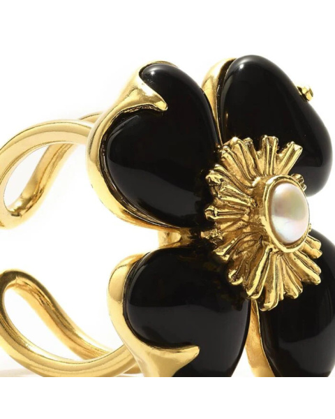 Bague Trèfle Noir Bague Trèfle Noir