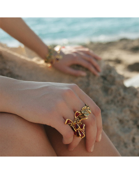 Bague Fleur de Pavot Bague Fleur de Pavot