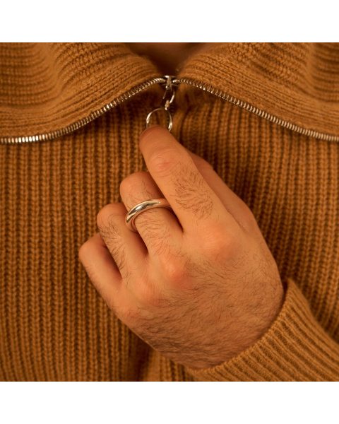 Silver ring 5.0